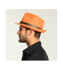 Palarie Funky Neon Portocalie Marime Universala