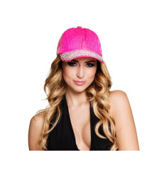 Sapca Bling Bling Hot Pink...