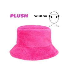 Palarie Plusata Bucket Pink Marime Universala