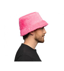 Palarie Plusata Bucket Pink Marime Universala