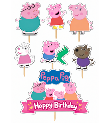 Set 7 Toppere Model Peppa...
