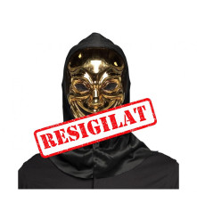 RESIGILAT Masca Aurie cu Gluga Marime Universala