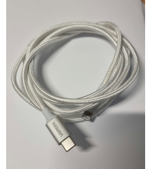 RESIGILAT Cablu UGREEN US304 USB-C la Lightning 1.5 m PD 3A MFi 480 Mbps Argintiu