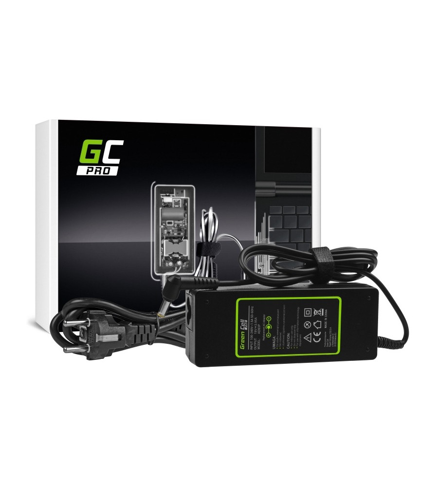 Incarcator Laptop Green Cell PRO 75W 19V 3.95A pentru Acer Aspire 5220 5315 5520 5620 5738G 7520 7720