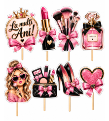 Set 8 Toppere pentru Tort...