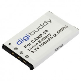 digibuddy - Acumulator pentru Casio NP-20 Li-Ion 700mAh - Casio baterii foto-video - ON2672