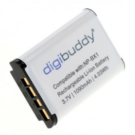 digibuddy - Battery for Sony NP-BX1 1090mAh Li-Ion - Sony photo-video batteries - ON2703