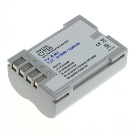 OTB - Acumulator pentru Olympus BLM-5 1400mAh - Olympus baterii foto-video - ON2749