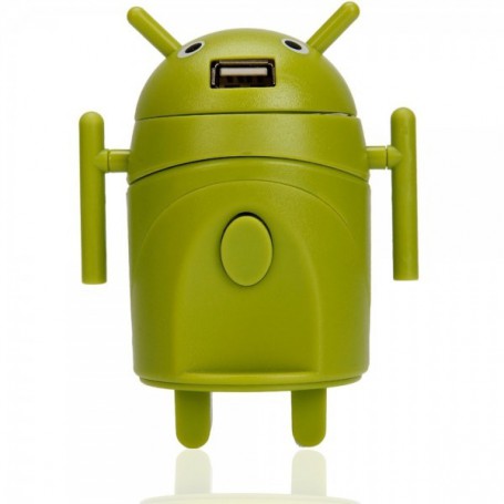 Oem - Android Style Multi-Function Travel Power Plug Adaptor Green - Fali dugók és adapterek - WW88008169