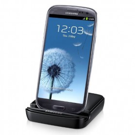 Samsung - Suport si incarcator de baterii compatibil cu Samsung Galaxy S III I9300 - Încărcătoare AC - NK996