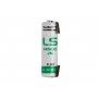 SAFT - SAFT LS14500 / AA baterie cu litiu 3.6V cu urechi de lipire U - Format AA - NK097-CB