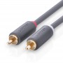 UGREEN - Cablu 2 RCA tata la 2 RCA tata - Cabluri audio - UG011-CB