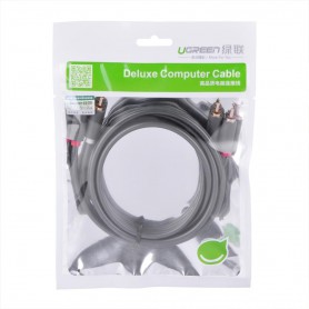 UGREEN - Cablu 2 RCA tata la 2 RCA tata - Cabluri audio - UG011-CB