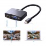 UGREEN - Mini Displayport la HDMI si VGA - HDMI adaptoare - UG016-CB