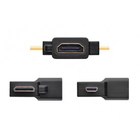 UGREEN - Adaptor Convertor Mini+Micro HDMI Tata la HDMI Mama - HDMI adaptoare - UG053