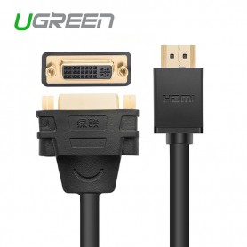 UGREEN - DVI (24+5) Mama la HDMI Tata Cablu Adaptor - HDMI adaptoare - UG058