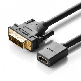 UGREEN - DVI (24+1) M to HDMI F Adapter UG059 - HDMI adapterek - UG059
