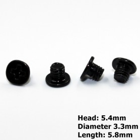 Oem - 10 suruburi 5.4/3.3*6 pt. Laptop Sony HP DELL Hard Drive - Accesorii diverse laptop  - AL778