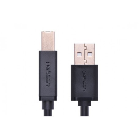 UGREEN - Cablu de imprimare USB 2.0 AM la BM placat cu aur - Cabluri imprimantă - UG119-CB