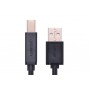 UGREEN - Cablu de imprimare USB 2.0 AM la BM placat cu aur - Cabluri imprimantă - UG119-CB