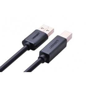 UGREEN - Cablu de imprimare USB 2.0 AM la BM placat cu aur - Cabluri imprimantă - UG119-CB