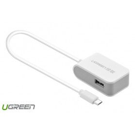 UGREEN - Cablu micro USB OTG 2 porturi specializat pentru telefoane mobile - Adaptoare USB  - UG168