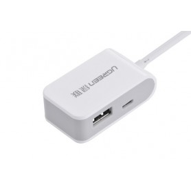 UGREEN - Cablu micro USB OTG 2 porturi specializat pentru telefoane mobile - Adaptoare USB  - UG168