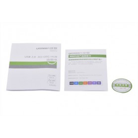 UGREEN - Cablu micro USB OTG 2 porturi specializat pentru telefoane mobile - Adaptoare USB  - UG168