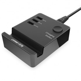 UGREEN, 3 Port USB Charging Station With Cradle IQ Tech, Porturi si huburi, UG198-CB