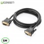 UGREEN - Cablu de 5M DB9 la DB9 RS232 COM la COM tata-mama - RS 232 RS232 adaptoare - UG314