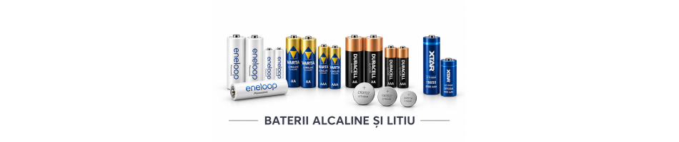 Baterii Alcaline și Litiu – AA, AAA, CR2032, 9V | MILNIK