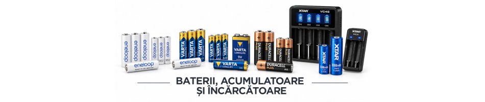 Baterii, acumulatoare și Incarcatoare
